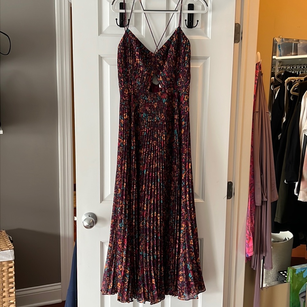 AMUR Floral Print Dress
